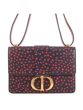 Dior Shoulder Bag 30 Montigne Navy Red
